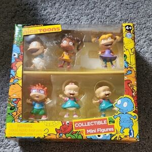 Nickelodeon Nicktoons Collectible Figures - Yellow and Multicolor